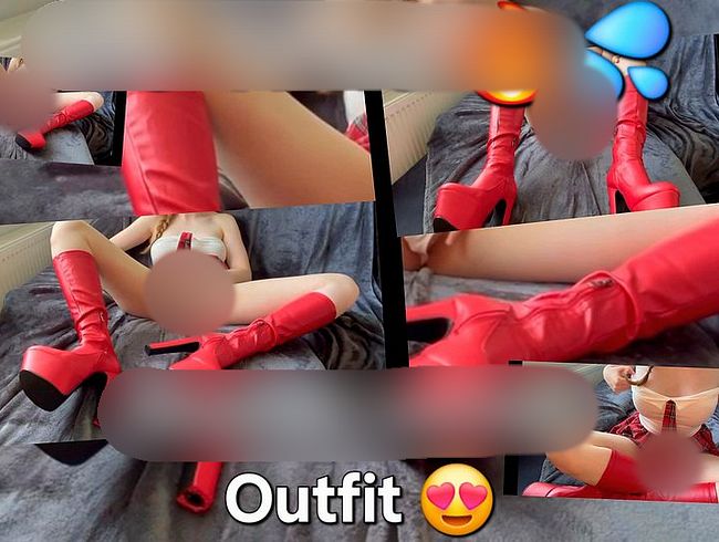 Download: SweetSoul24 - SB SOLO Ich mache es mir selbst ! Sexy Schulmädchen und rote Stiefel