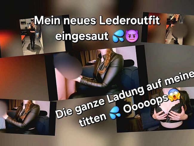 Download: SweetSoul24 - OMG ! Handjob im neuen Lederoutfit ! Titten eingesaut !!