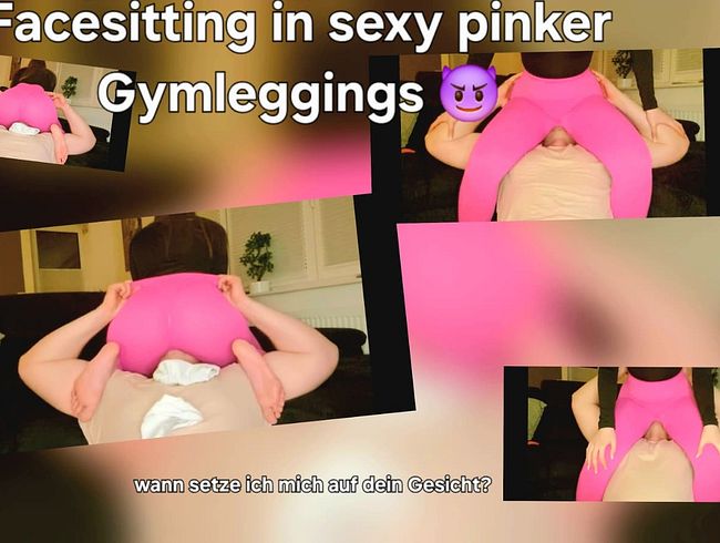 Download: SweetSoul24 - Facesitting in sexy pinker Gymleggings ! DU gehörst mir !