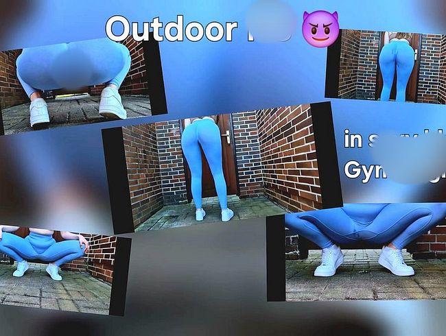 Download: SweetSoul24 - Mein köstlicher Natursekt ! NS Outdoor ! in sexy Gymleggings !
