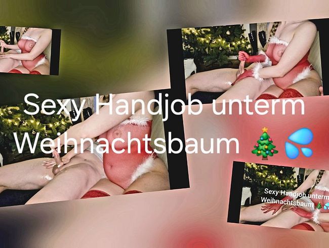 Download: SweetSoul24 - Sexy Handjob ! Sexy verpackt als Weihnachtsfrau ! Handjob unterm Tannenbaum !