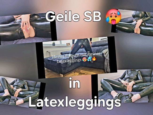 Download: SweetSoul24 - 100% Latex ! Selbstbefriedung in Latex und sexy Heels auf dem Sofa