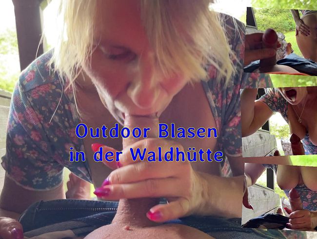 Download: SweetSusiNRW - Oudoor Blasen in der Waldhütte