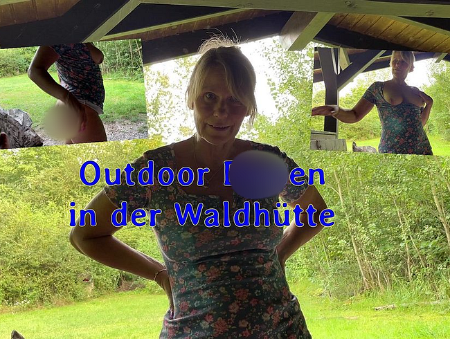 Download: SweetSusiNRW - Oudoor Blasen in der Waldhütte