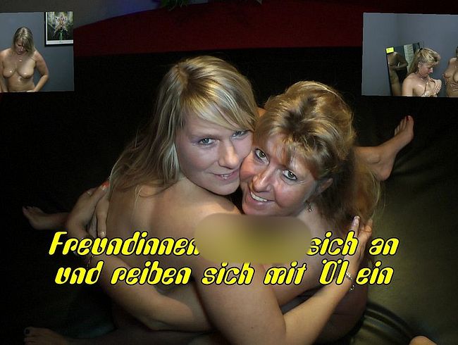 Download: SweetSusiNRW - Freundinnen Pissen sich an und reiben sich mit Öl ein