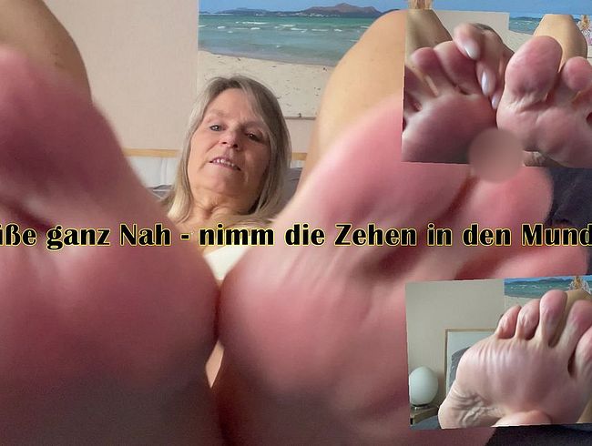 Download: SweetSusiNRW - Füße ganz Nah - nimm die Zehen in den Mund