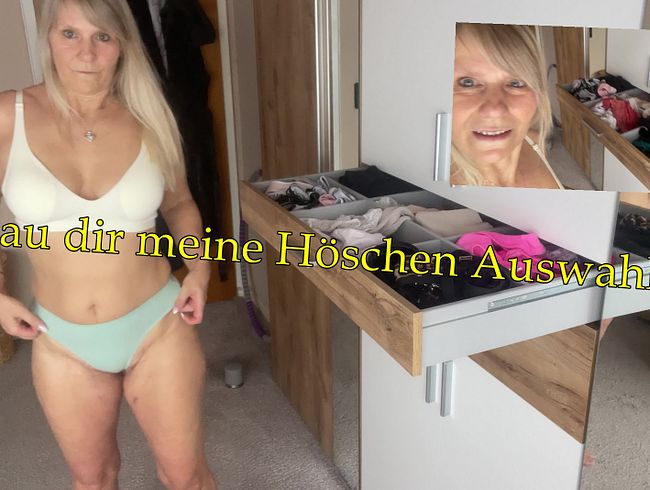 Download: SweetSusiNRW - Schau dir meine Höschen Auswahl an