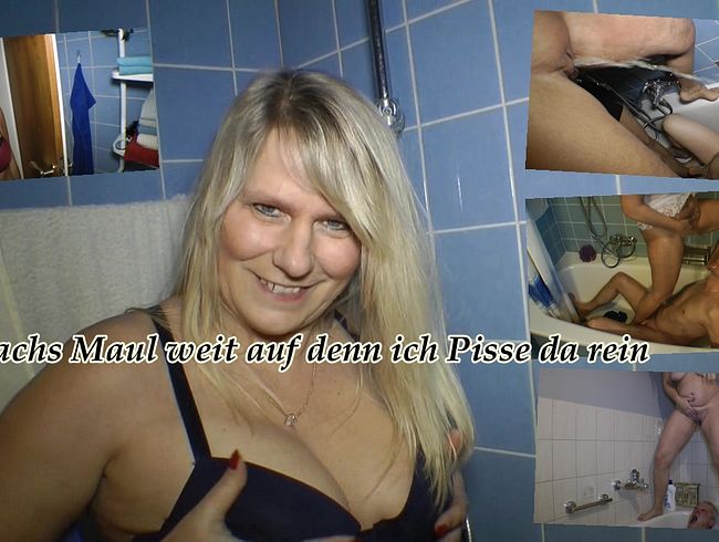 Download: SweetSusiNRW - Machs Maul weit auf denn ich Pisse da rein