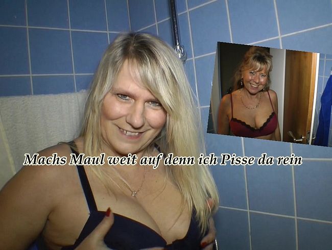 Download: SweetSusiNRW - Machs Maul weit auf denn ich Pisse da rein