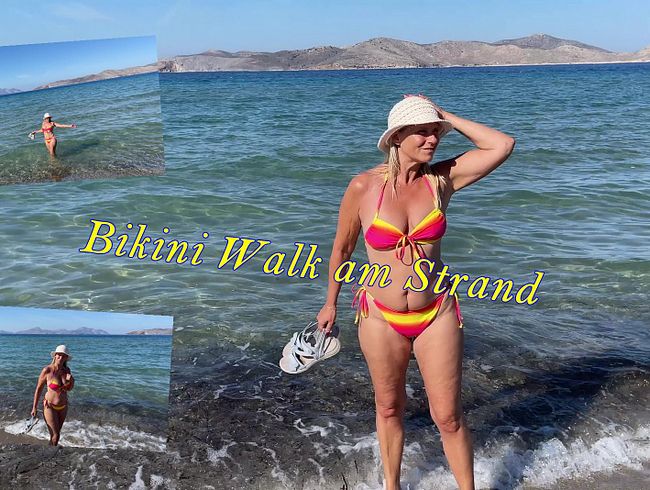 Download: SweetSusiNRW - Bikini Walk am Strand