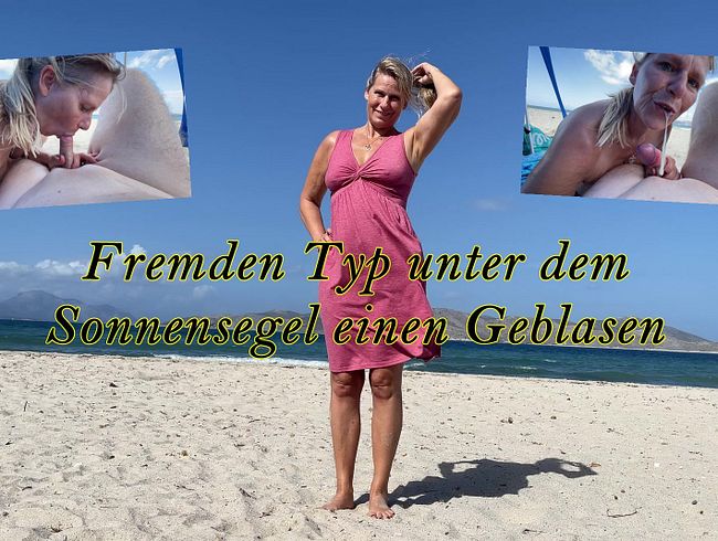 Download: SweetSusiNRW - Fremden Typ unter dem Sonnensegel einen Geblasen