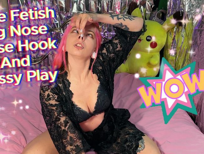 Download: Sweet_Sansarella - Rosa Haare Kinky Alt Girl Schweinenase und Nasenhaken