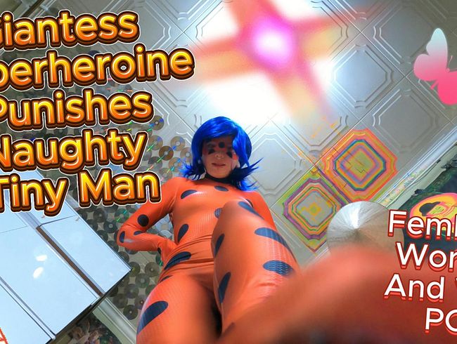 Download: Sweet_Sansarella - Riesige Superheldin bestraft ungezogenen kleinen Mann