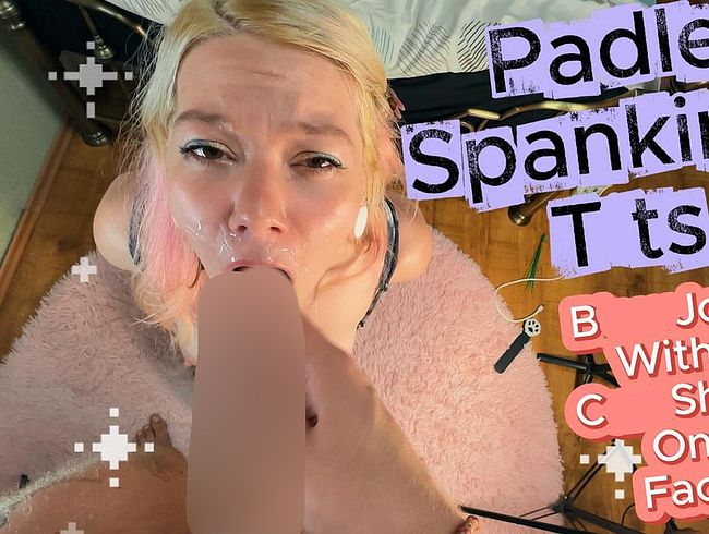 Download: Sweet_Sansarella - Padle Spanking Titten Blowjob Und CumShot