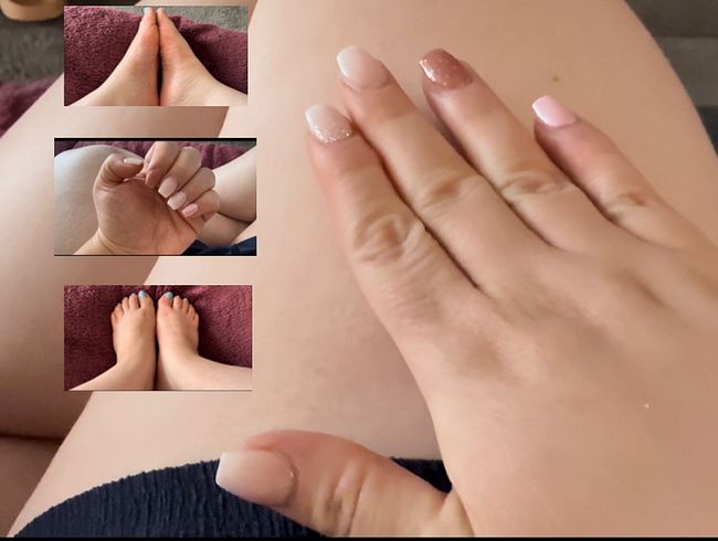 Download: Sweetlollipop98 - Fuß und Hand fetisch video schau dir meine geilen füße und Nägel an (ohne Ton)