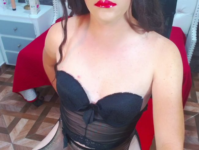 Download: TRINY_TS - mein harter Schwanz über meinem heißen offenen Höschen geil (kein Ton)