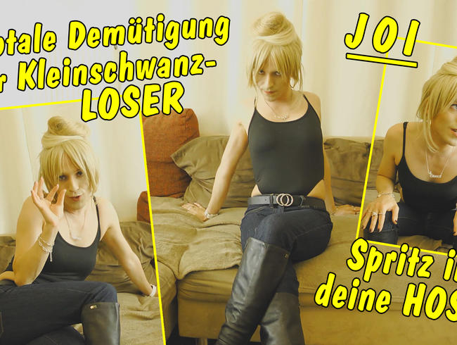Download: TV_Helena_Kimberly - Totale Demütigung für Kleinschwanz-Loser! Spritz in deine Hose! JOI