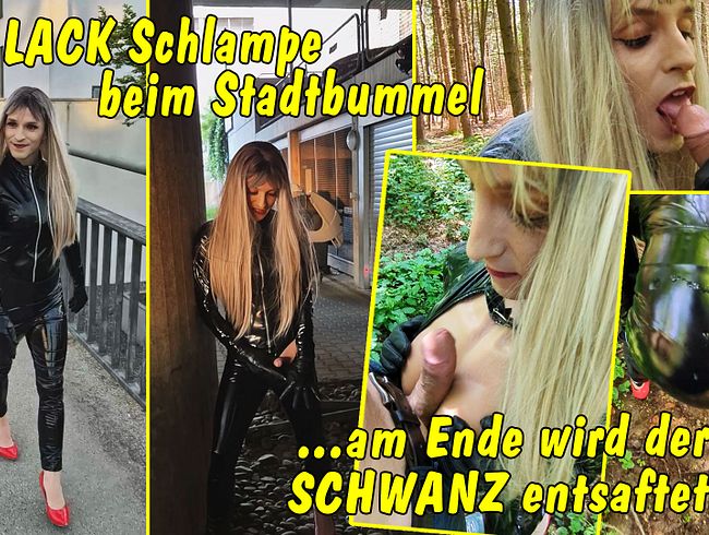 Download: TV_Helena_Kimberly - Stadtbummel als Lack Schlampe!! Nach Public-Wichsen muss sein Schwanz entsaftet werden!!