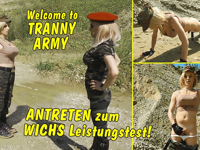 Download: TV_Helena_Kimberly - Welcome to horny Tranny Army! Antreten zum Wichs Leistungstest!