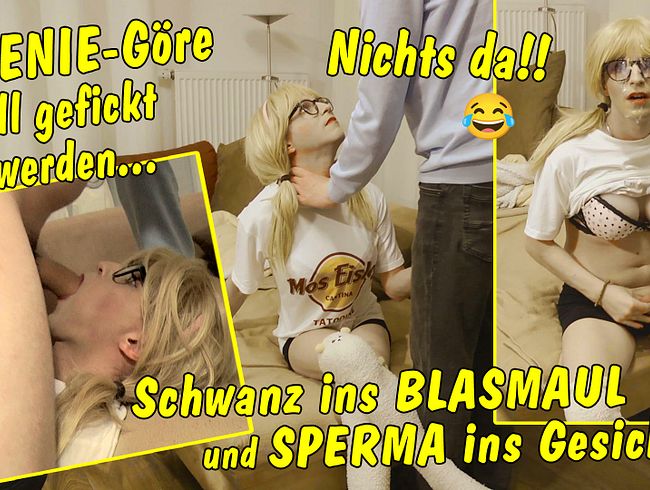 Download: TV_Helena_Kimberly - Kleine Teenie Göre will gefickt werden! Nichts da! Schwanz ins Blasmaul und Sperma ins Gesicht!