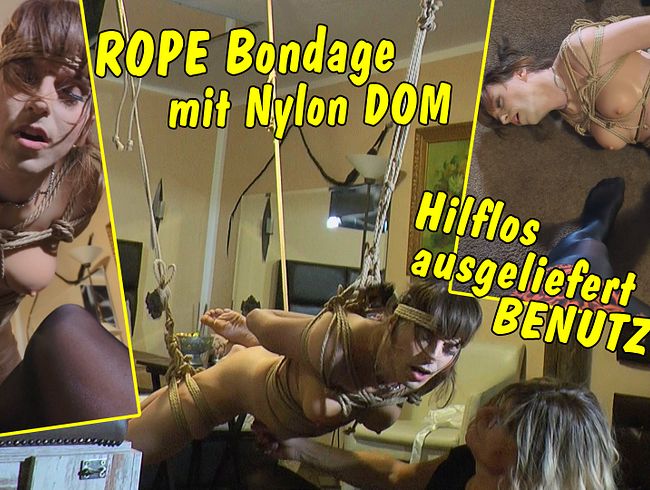 Download: TV_Helena_Kimberly - Rope Bondage Session mit Nylon Tranny Dom! Ausgeliefert benutzt!