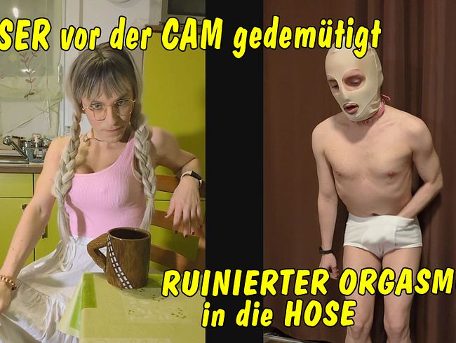 Download: TV_Helena_Kimberly - Loser vor der Cam gedemütigt! Runierter Orgasmus in die Hose!