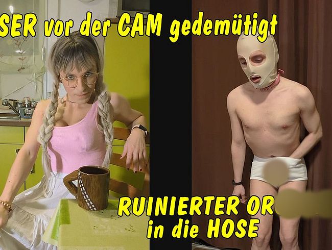 Download: TV_Helena_Kimberly - Loser vor der Cam gedemütigt! Runierter Orgasmus in die Hose!