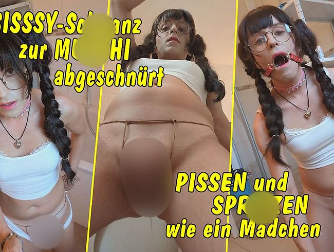 Download: TV_Helena_Kimberly - Nutzloser Sissy-Schwanz zur Muschi abgeschnürt! Pissen und abspritzen wie ein Mädchen!