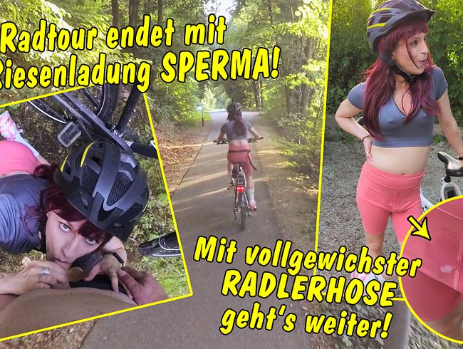 Download: TV_Helena_Kimberly - Radtour endet mit Riesenladung Sperma! Mit vollgewichster Radlerhose geht die Tour weiter!