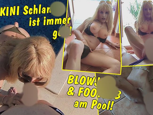 Download: TV_Helena_Kimberly - Bikini Schlampe ist immer bereit! Im Urlaub gibt’s am Pool nen Blowjob und Footjob!