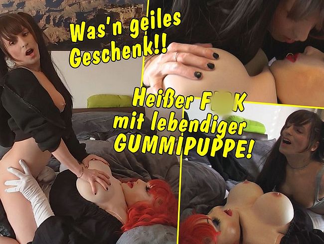 Download: TV_Helena_Kimberly - Was für ein geiles Geschenk! Heißer Fick mit einer lebendigen Gummipuppe!!