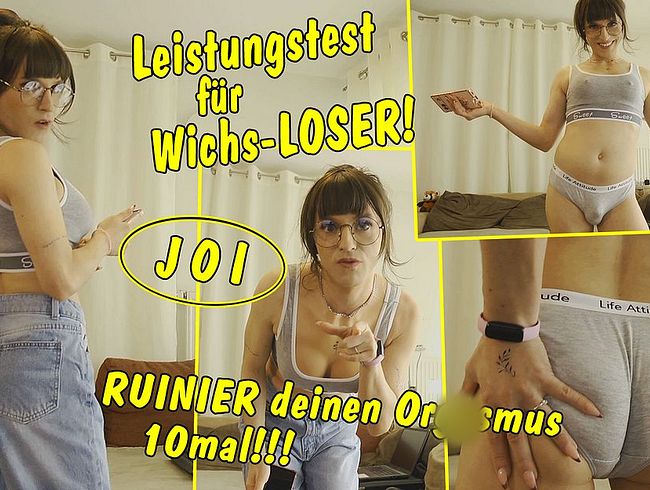 Download: TV_Helena_Kimberly - Leistungstest für Wichs Loser! Schaffst du es deinen Orgasmus 10mal zu ruinieren?