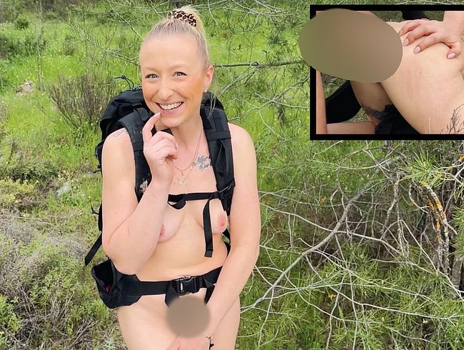 Download: Taiga_LaLoca - Nackt im Wald erwischt – echter Fremder fickt mich sofort blank durch!
