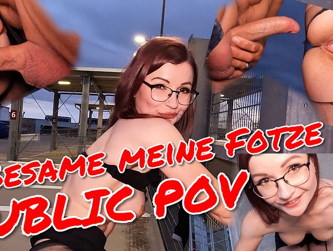 Download: TinyEmily - Besame meine Fotze ! Public ! POV ! Nylon ! Heels !!!!!