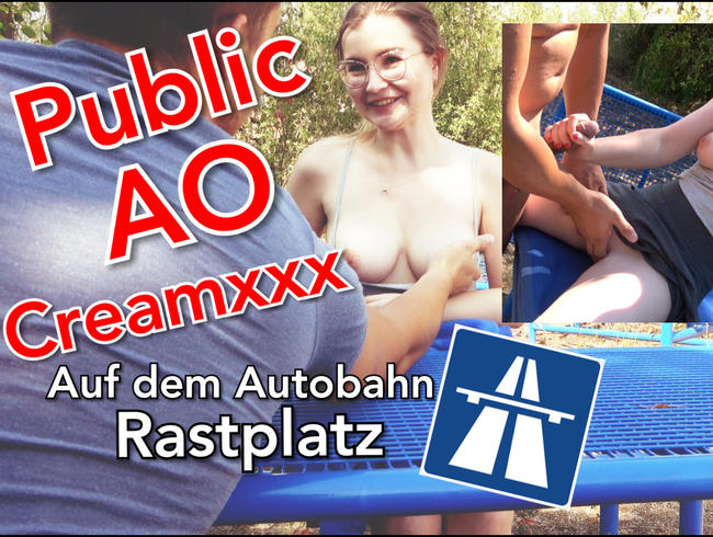 Download: TinyEmily - Public AO  Creampie Auf den Rastplatz Geil Besamt