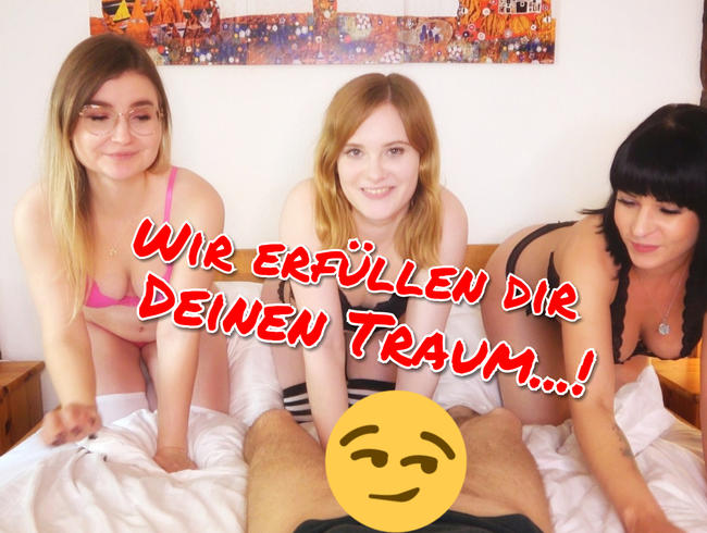 Download: TinyEmily - Dein Geilster Traum wird Wahr 3 gegen 1 Pov Cumshot