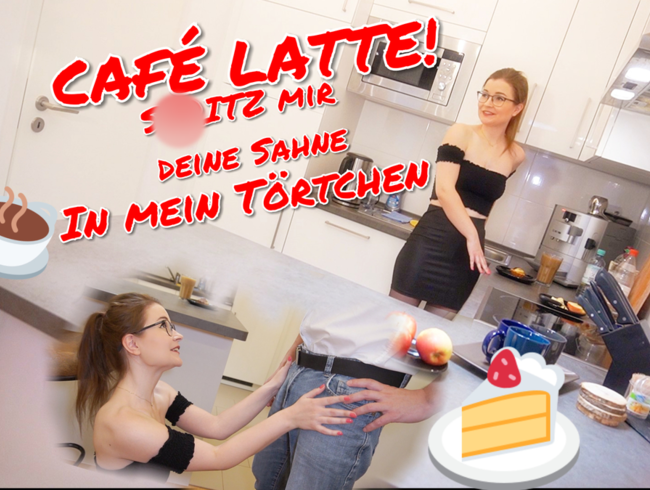 Download: TinyEmily - Café Latte! SPRITZ mir deine Sahne in mein Törtchen!!  Creampie Nylons High Heels