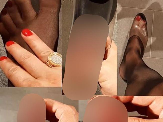 Download: TransHans - Wichsen mit Highheel und dann gepisst