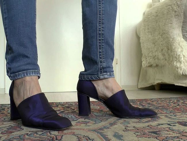 Download: ValenteVictoriaLady - Alltagsschuhe mit Blockabsätzen geeignet für Trampling und Sohlen zeigen