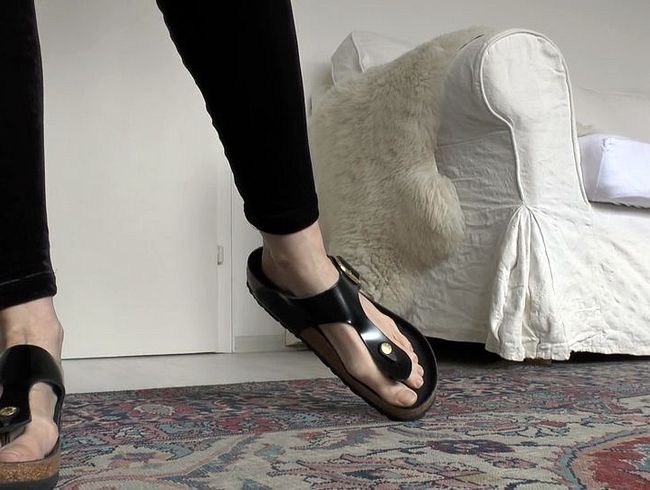 Download: ValenteVictoriaLady - Zehen Trenner Sandalen, offenen Sandalen, Füße in Sandalen