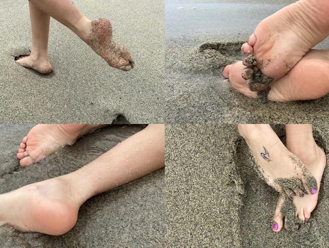 Download: VelvetLiquid - Meeresbad auf meinen heißen FÜSSEN, kannst du mir bei einer Massage helfen?