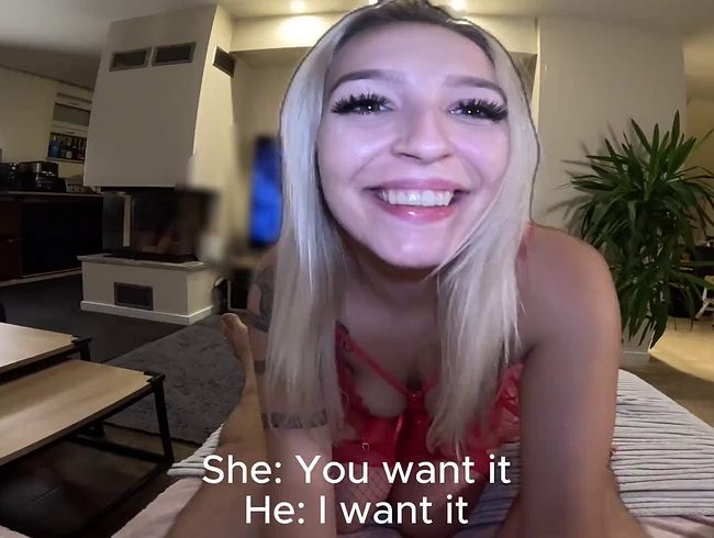 Download: VikkiBang - Mann zockt – Frau verführt ihn - Vikki Bang in Gaming Action