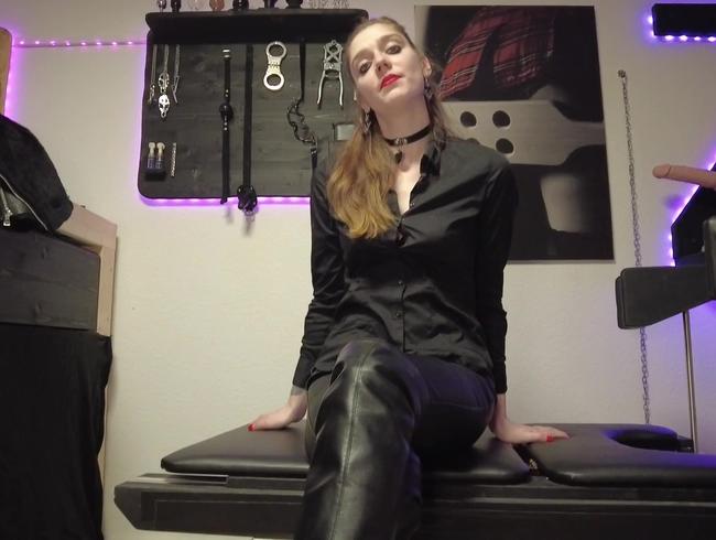 Download: Zara-Bizarr - Erniedrigende CEI Wichsanleitung in Leder