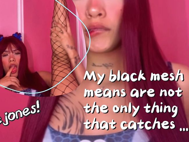 Download: ZoeJones - Meine schwarzen Netzmittel sind nicht das Einzige, was auffällt …