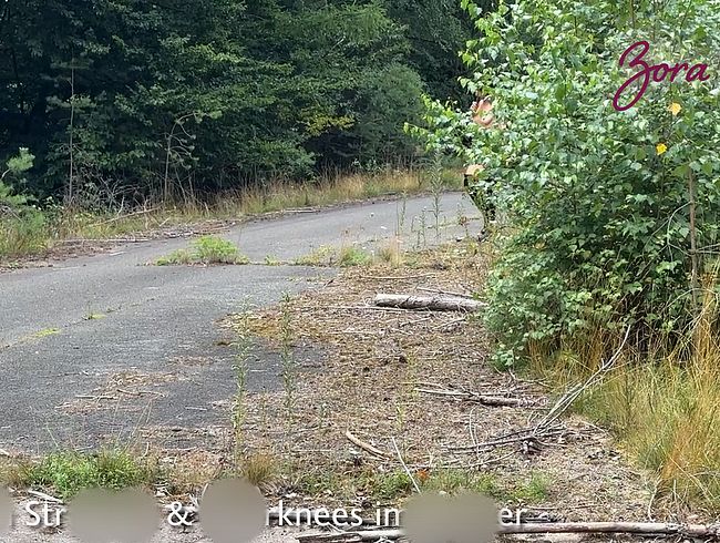 Download: Zora-Enn - Nackt in Strapsen & Overknees im Bunker