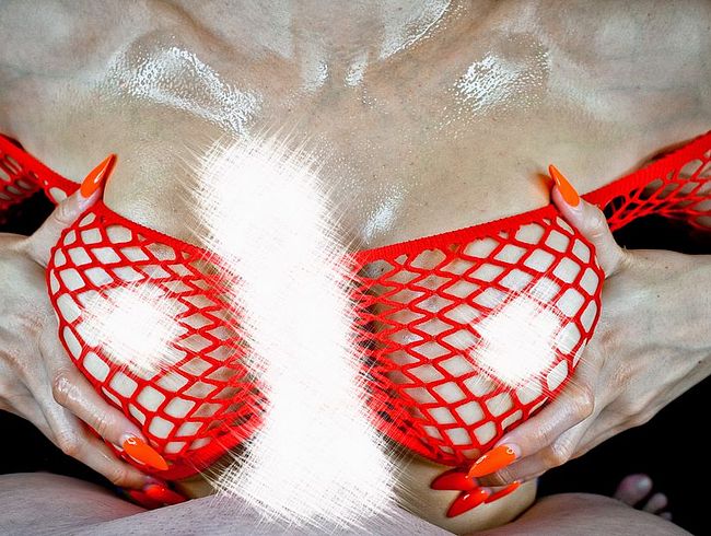 Download: _Crystal_Milf_ - Bester geölter Tittenfick mit Abspritzen auf große Brüste aus der Ich-Perspektive