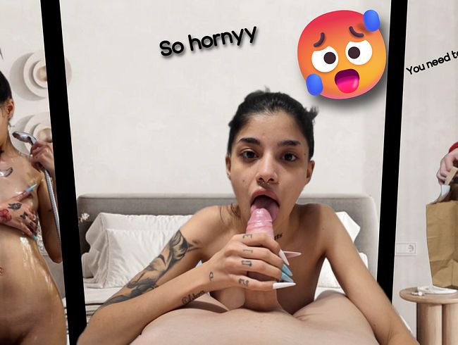 Download: alexateen0 - Ich hatte kein Geld für Essen und war sehr geil... Also habe ich ihm kein Geld bezahlt!