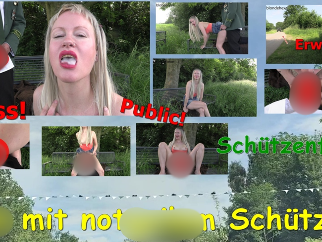 Download: blondehexe - PUBLIC!!! GEILEN SCHÜTZEN GEFICKT!!!