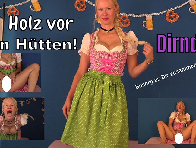 Download: blondehexe - Dirndl wichst mit Dir zusammen!