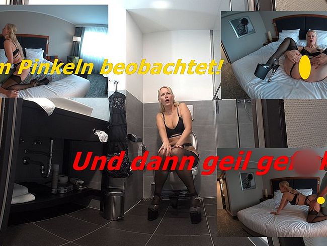 Download: blondehexe - Beim pinkeln beobachtet und dann geil gefickt!